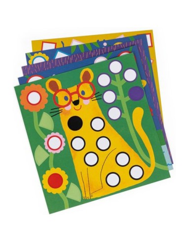 Gommettes Géométriques - Activité enfant - Moulin Roty