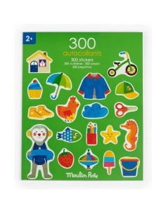 Cahier de 300 stickers Les Popipop - Loisirs créatifs - Moulin Roty