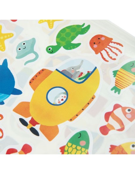 Cahier de 300 stickers Les Popipop - Loisirs créatifs - Moulin Roty