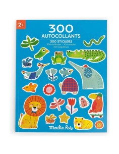 Cahier de 300 stickers Les Toupitis - Loisirs créatifs - Moulin Roty