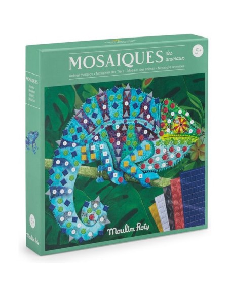 Mosaïques Tout autour du monde - Activité enfant - Moulin Roty