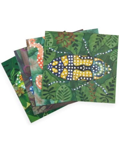 Mosaïques Tout autour du monde - Activité enfant - Moulin Roty