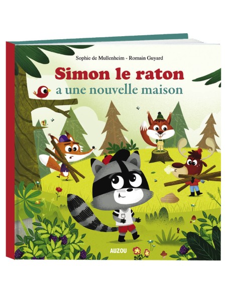 Simon le raton a une nouvelle maison - Auzou