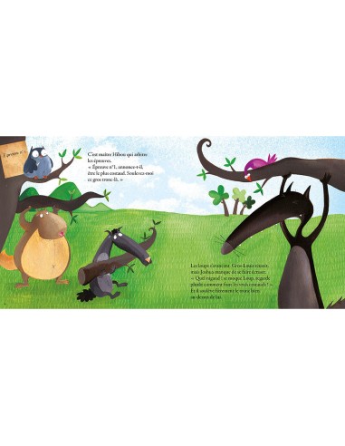 Le loup qui s'aimait beaucoup trop - Auzou