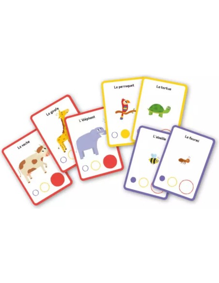 Mon premier jeu de bataille : Animaux du monde - Auzou