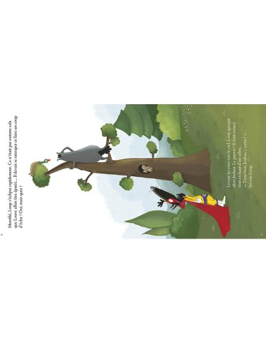 Le loup qui voulait être un super-héros - Auzou