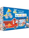 Mon petit coffret aimanté - Les véhicules - Auzou