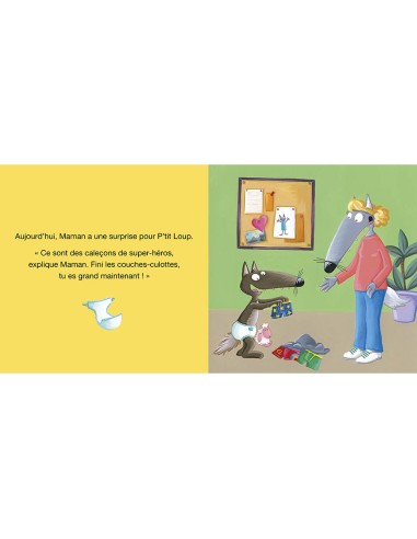 AU07601 - P'Tit Loup Ne Met Plus De Couc - Auzou