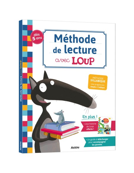 Méthode de lecture avec Loup - Belgique - Auzou