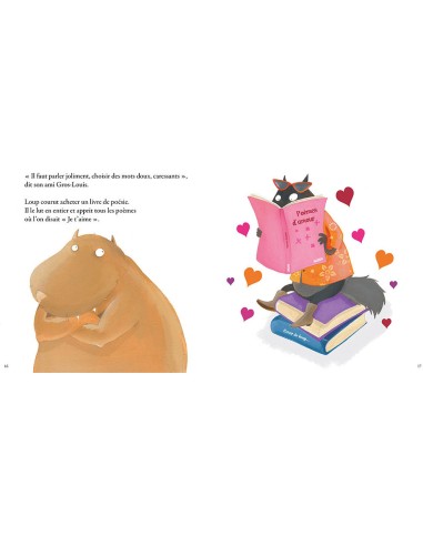 Le loup qui cherchait une amoureuse - Auzou