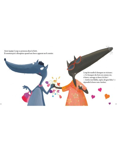 Le loup qui cherchait une amoureuse - Auzou