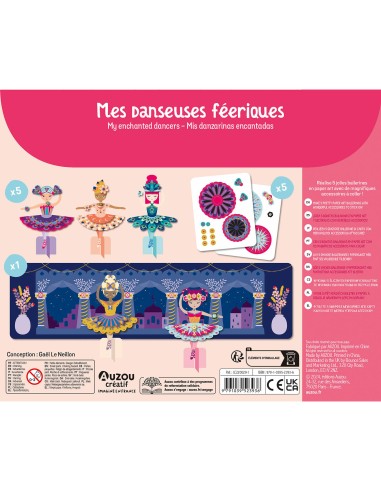 Ma pochette d'artiste - Mes danseuses féériques - Auzou