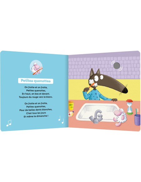P'tit Loup - Mes comptines pour bien grandir - Auzou