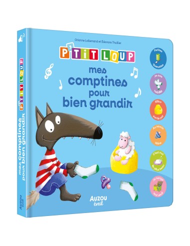 P'tit Loup - Mes comptines pour bien grandir - Auzou
