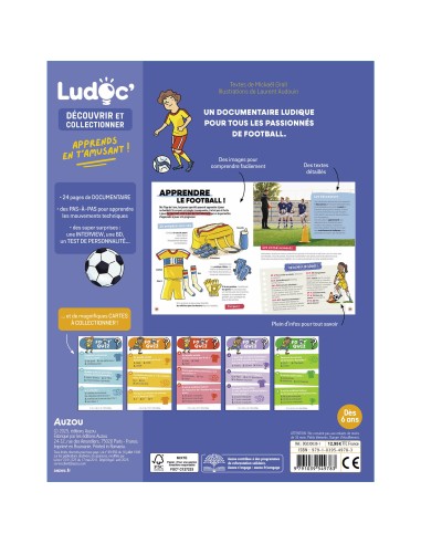 Ludoc - Découvrir et collectionner : le football - Auzou