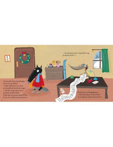 Le loup qui n'aimait pas noël - Auzou