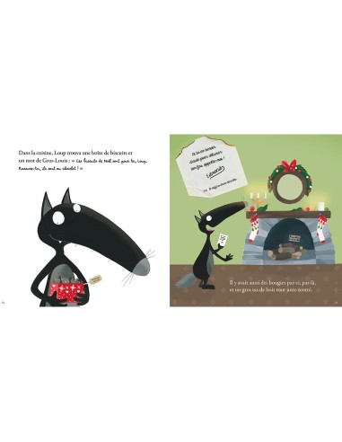 Le loup qui n'aimait pas noël - Auzou