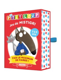 Jeux de cartes - P'tit loup - Jeu de mistigri - Auzou