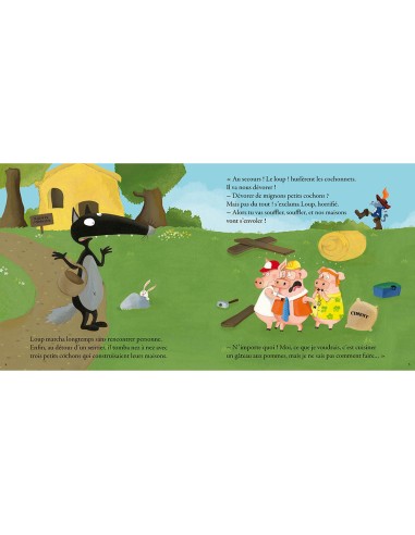 Le loup qui decouvrait le pays des contes - Auzou