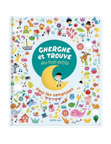 Cherche et trouve des tout-petits - Comptines - Auzou