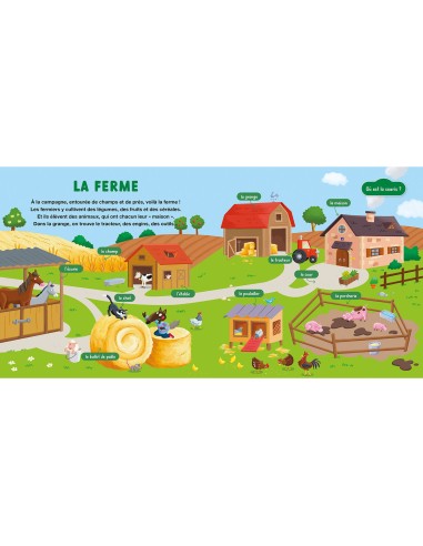 Mon doc p'tit loup - La ferme - Auzou