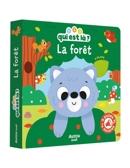 1, 2, 3, qui est là ? - La forêt - Auzou
