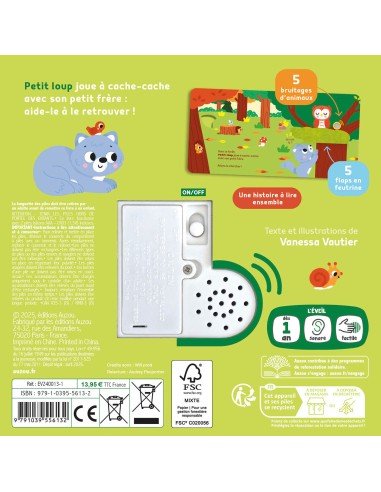 1, 2, 3, qui est là ? - La forêt - Auzou