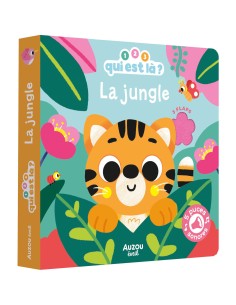 1, 2, 3, qui est là ? - La jungle - Auzou