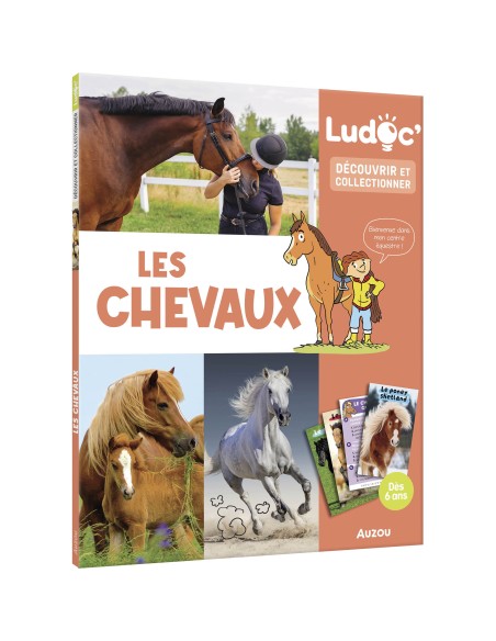 Ludoc - Découvrir et collectionner : les chevaux - Auzou