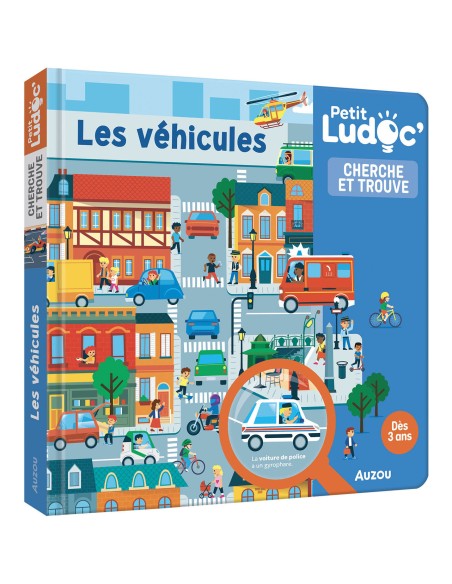 P'tit ludoc - Cherche et trouve : les véhicules - Auzou