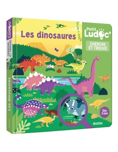 P'tit ludoc - Cherche et trouve : les dinosaures - Auzou