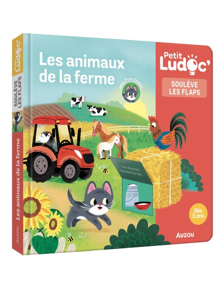 P'tit ludoc - Soulève les flaps : les animaux de la ferme - Auzou