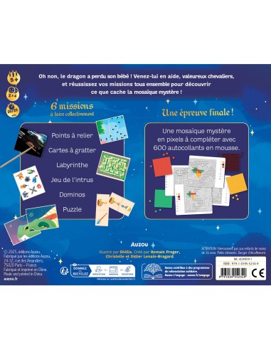 Mon enquête incroyable - Panique au donjon ! - Auzou