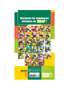 Ma peluche loup jardinier - Auzou 2