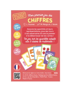 Jeux de cartes - mon premier jeu des chiffres - editions - Auzou 2