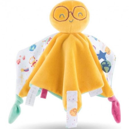 Doudou Corolle Jaune Carré Lune