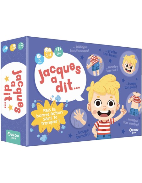 P'tits jeux - jacques a dit - editions - Auzou