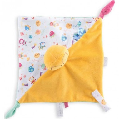 Doudou Corolle Jaune Carré Lune