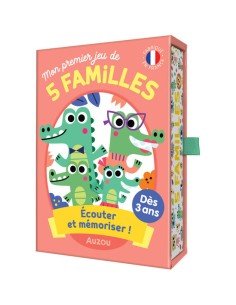Mon premier jeu de 5 Familles - Un jeu - Auzou