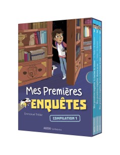 Coffret bibliothèque 1 - Mes premières enquêtes - Tomes 1 à 3 - Auzou