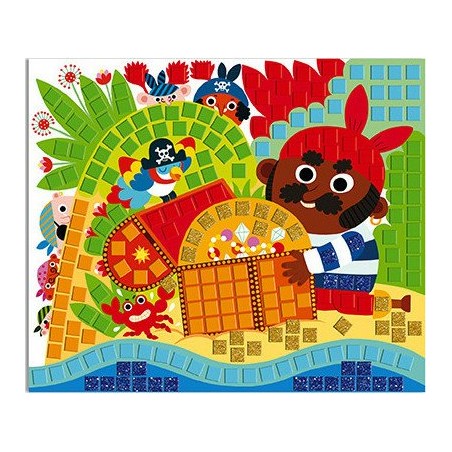 Coffret créatif "Mosaïques Pirates"