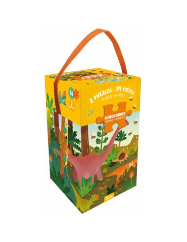 Mes puzzles dinosaures - Auzou