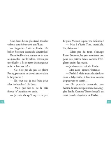 Mes premières enquêtes - Tome 10 - Les pièges du labyrinthe - Auzou