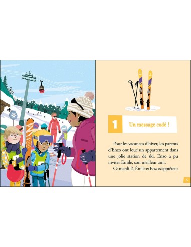 Mes premières enquêtes - Tome 3 - Mystère et bonhomme de neige - Auzou