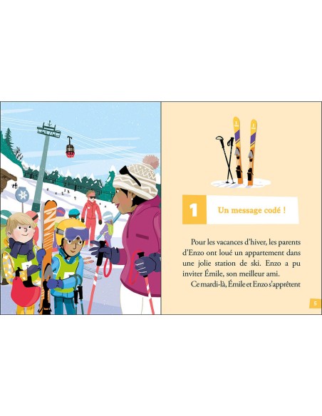 Mes premières enquêtes - Tome 3 - Mystère et bonhomme de neige - Auzou