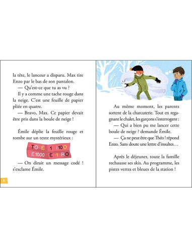 Mes premières enquêtes - Tome 3 - Mystère et bonhomme de neige - Auzou