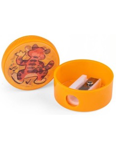 Taille crayon lenticulaire orange - Papeterie enfant - Moulin Roty