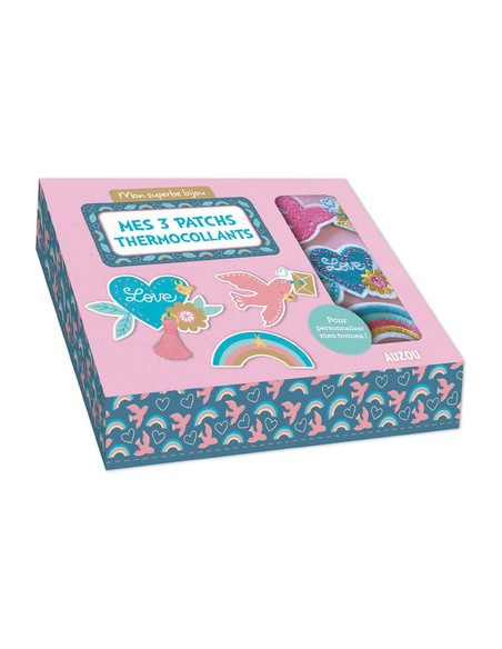 Mon Superbe Bijou - Mes 3 Patchs Thermocollants - Auzou