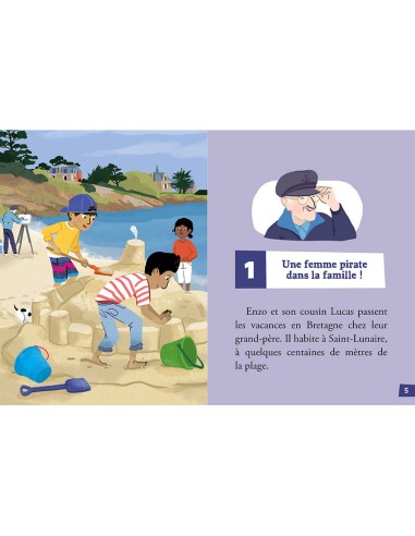 Mes premières enquêtes - Tome 8 - Le tresor de la femme pirate - Auzou