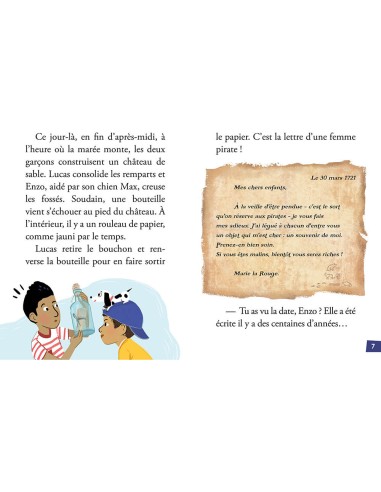 Mes premières enquêtes - Tome 8 - Le tresor de la femme pirate - Auzou